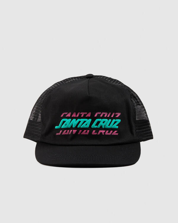 Multi Split Strip Trucker Cap