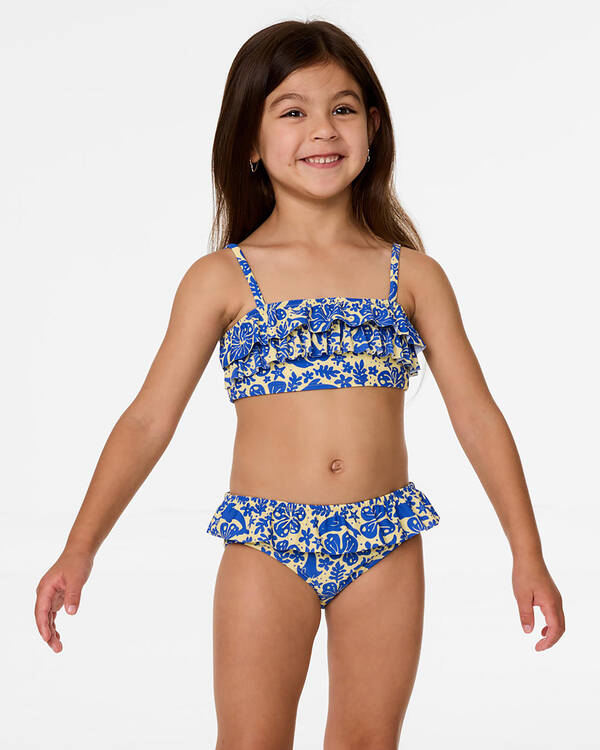 Toddlers' Sun and Swell Frill Bikini Set