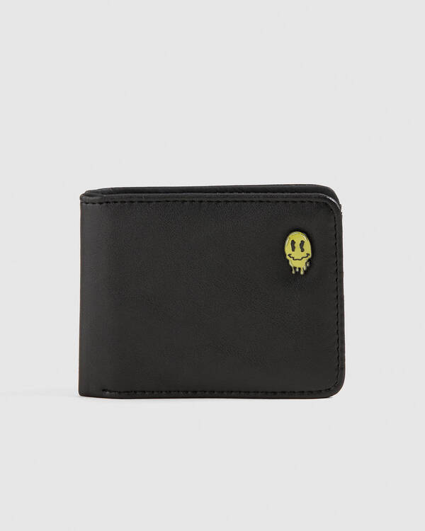 Drippy Faux Leather Wallet
