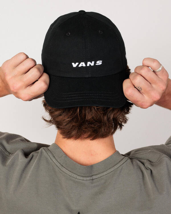 Check Side Curved Bill Jockey Cap