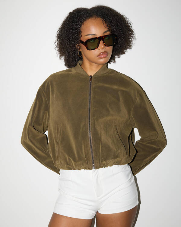 Dallas Faux Suede Jacket