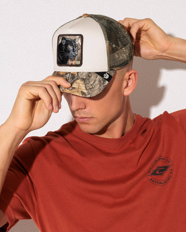 The Realtree Edge Black Panther Cap