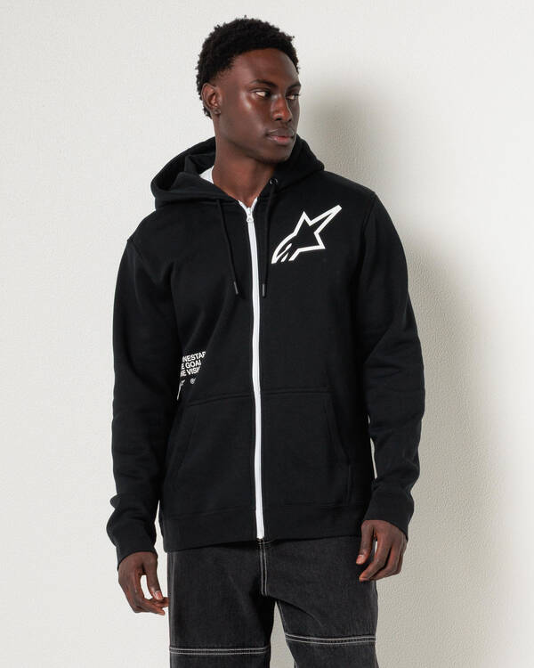 Transverse Zip Hoodie