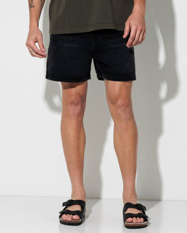 Stride Denim Shorts
