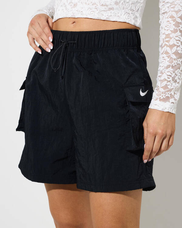 Essential Woven High-Rise Shorts