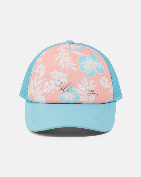 Hibiscus Haze Trucker