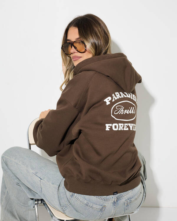 Last Stop Zip Box Hoodie