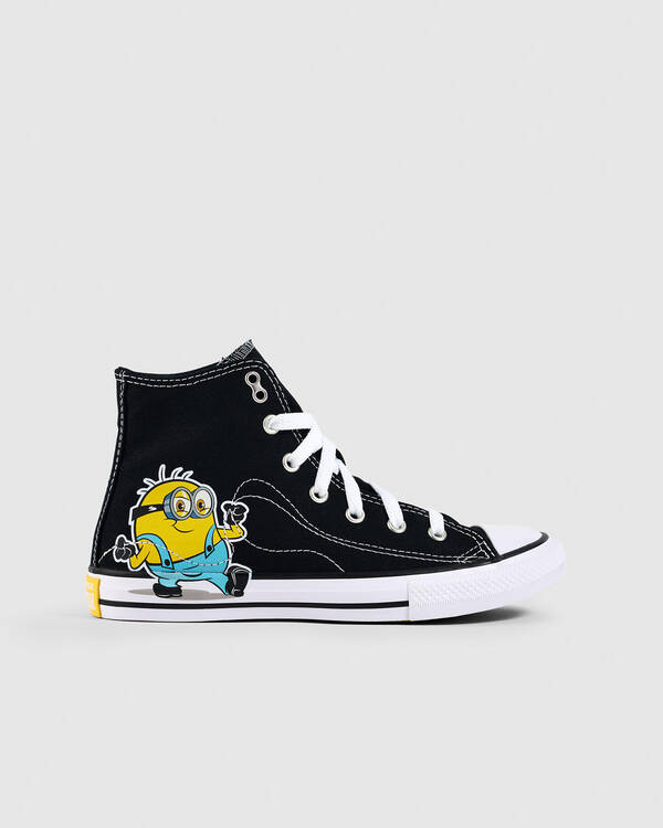 Kids' Minions Chuck Taylor All Star Hi Tops Shoes