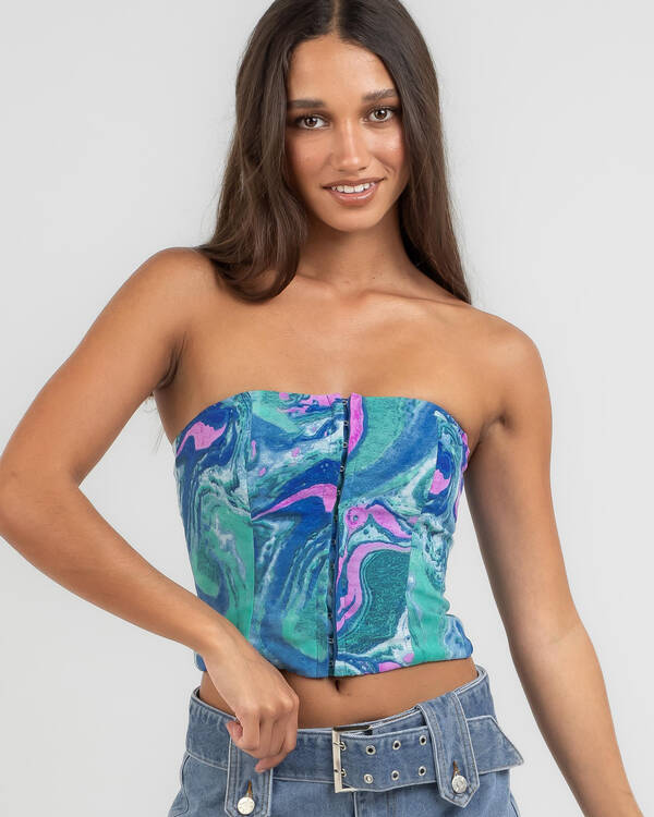 Overflow Corset Top