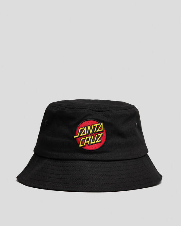 Classic Dot Patch Bucket Hat