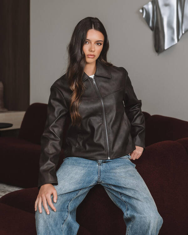 Jinx Faux Leather Jacket
