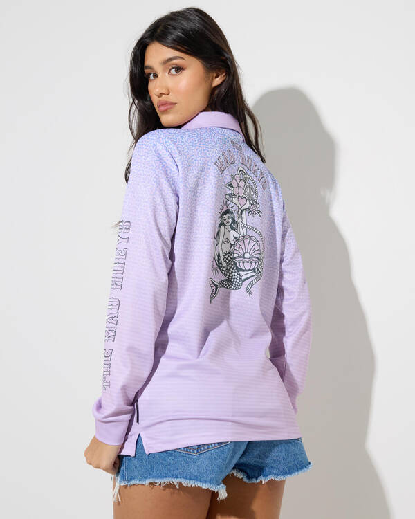 Mermaid Anchor Fishing Jersey