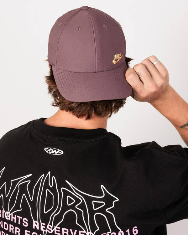 Structured Metal Logo Cap
