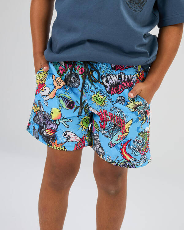 Toddlers' Blare Elastic Waist Shorts