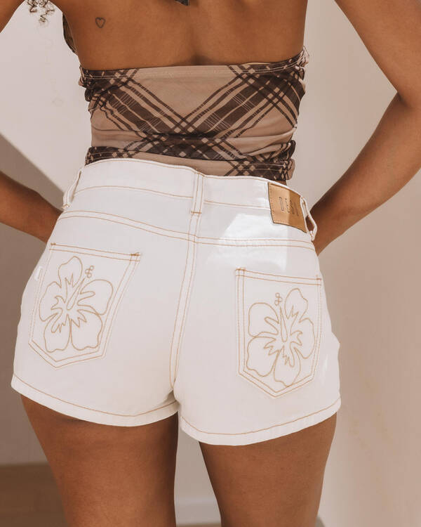 South Beach Hibiscus Shorts