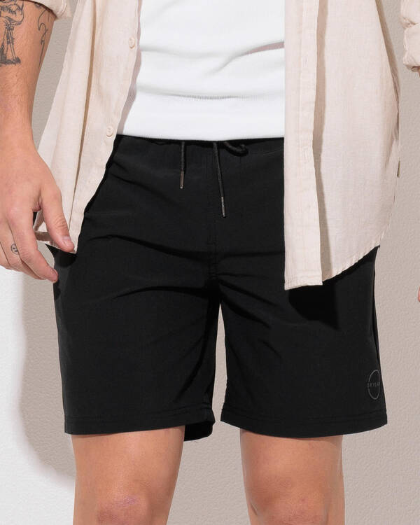 Cinch Elastic Waist Shorts
