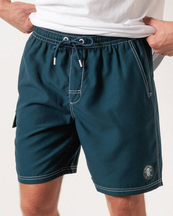 Diameter Elastic Waist Shorts