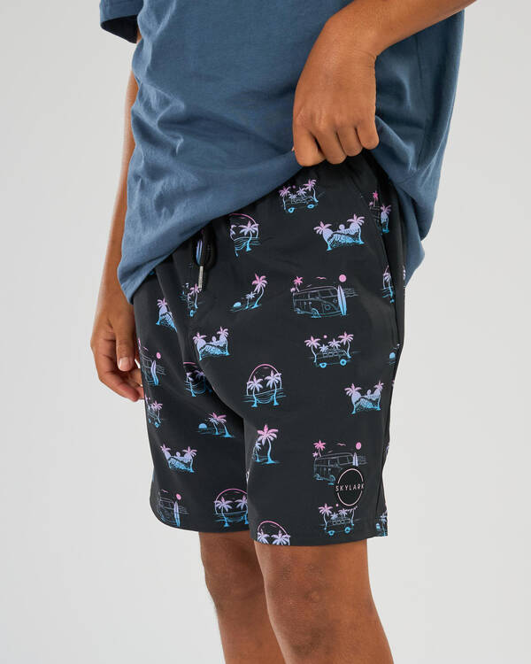 Helmsman Elastic Waist Shorts