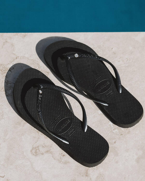 Slim Crystal Thongs