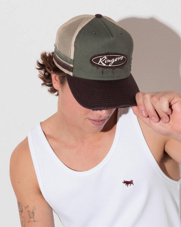 Worn Out Deep Fit Trucker Cap