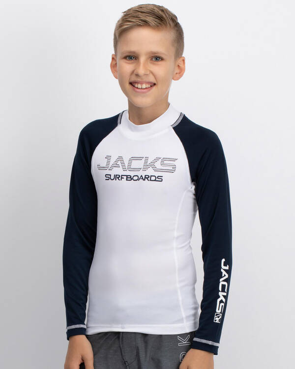 BOYS' FLECK LS WETSHIRT