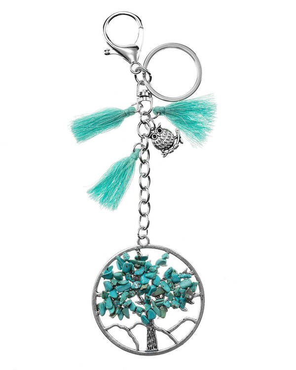 Tree Tassel Bag Charm