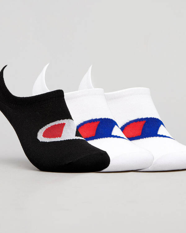 C Logo No Show Sock Pack