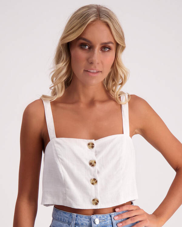 Casper Button Top