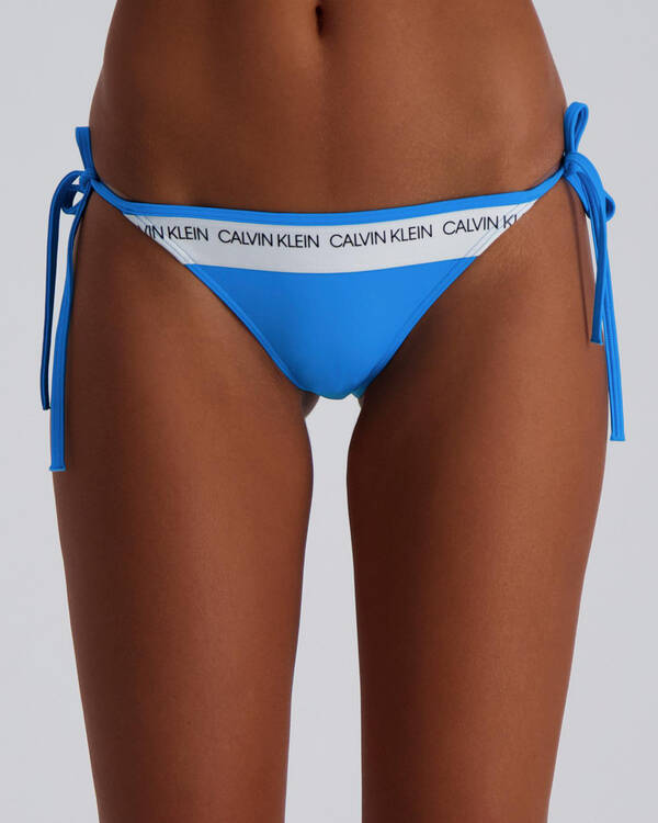 String Side Tie Bikini Bottom