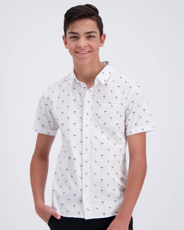 Flamingo Short Sleeve Shirt