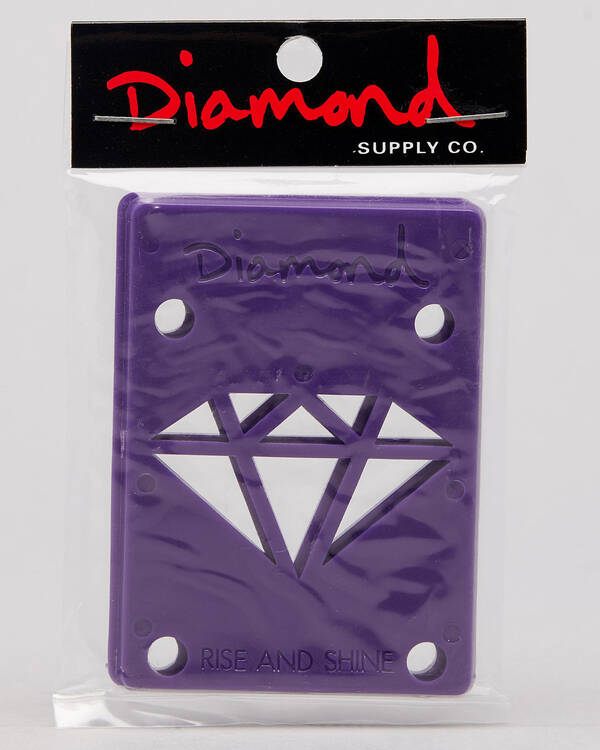 Purple 1/8 Skateboard Riser Pads