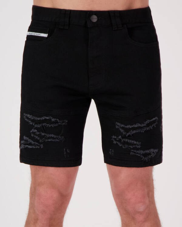Combination Denim Short