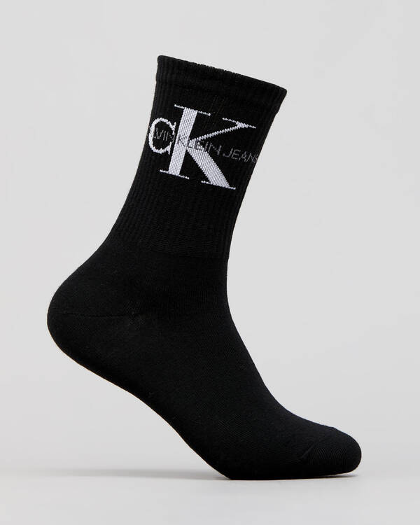 Jeans Logo Crew Socks