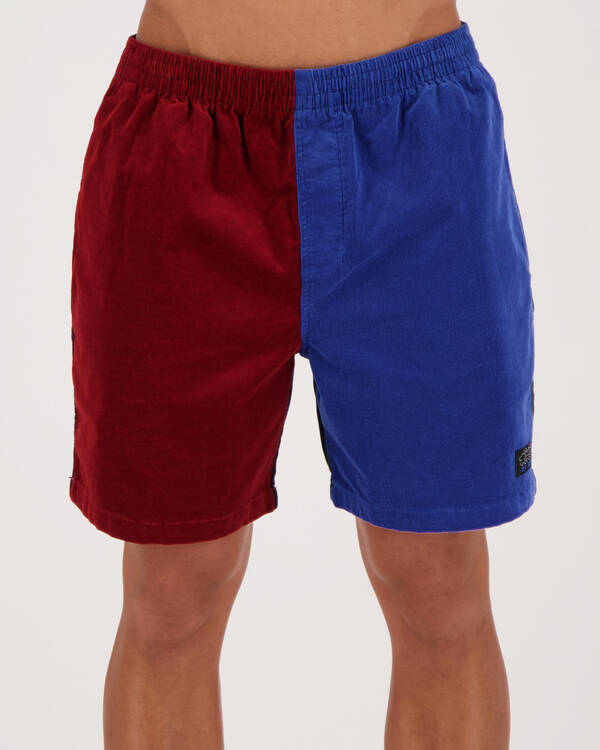 Surfman Cord Panel Beach Shorts