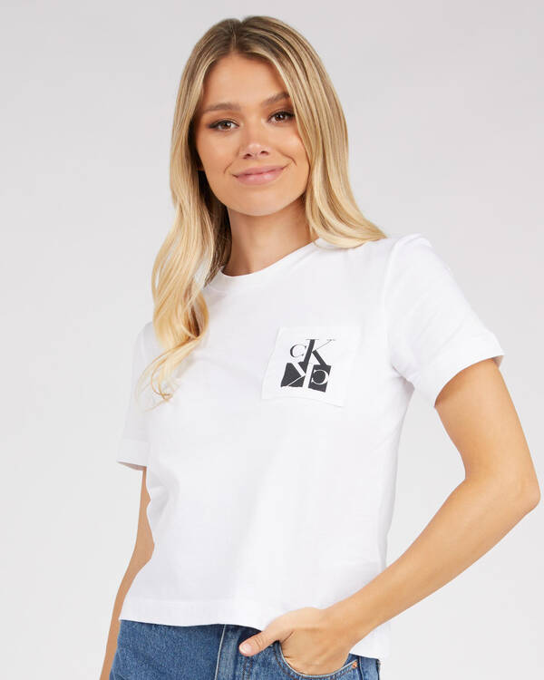 Mirrored Monogram Pocket T-Shirt