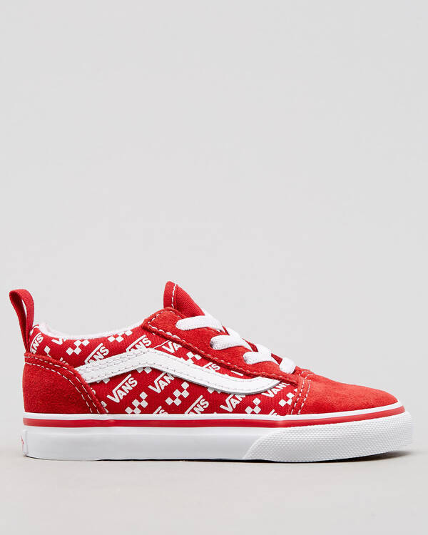 Toddlers' Old Skool Elastic Lace Logo Shoes