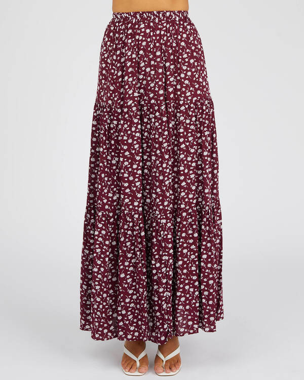 Mooloola Full Of Love Maxi Skirt