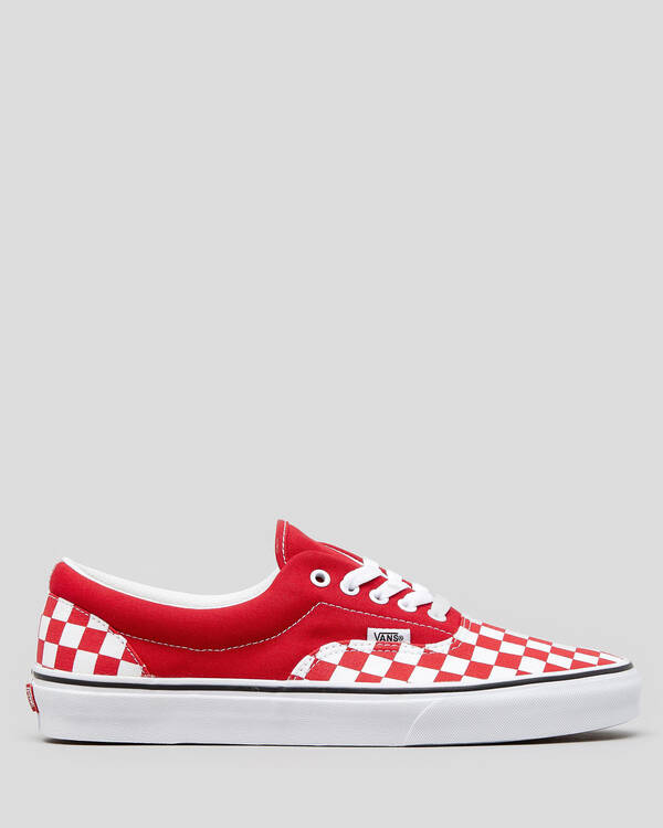 Era Red Check Shoes