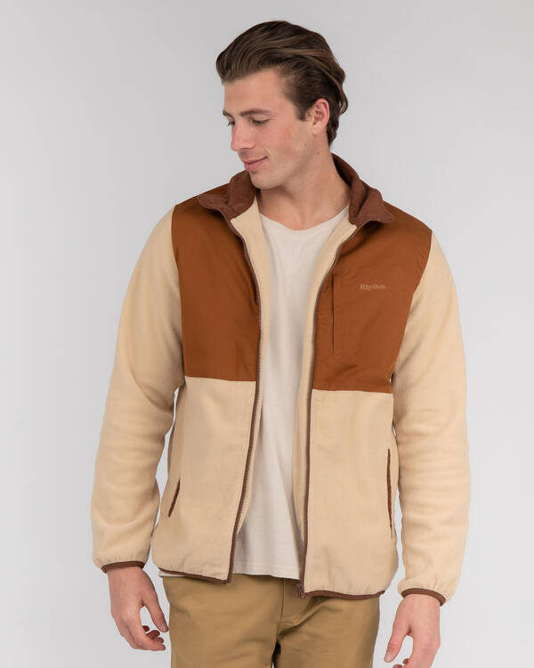 Block Polar Fleece Sweatshirt