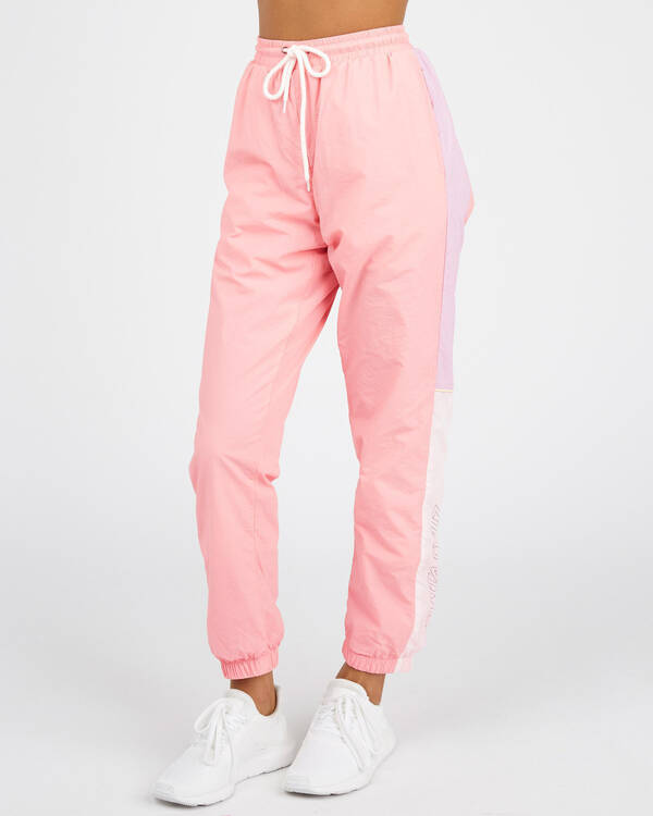 Block Parachute Trackpants