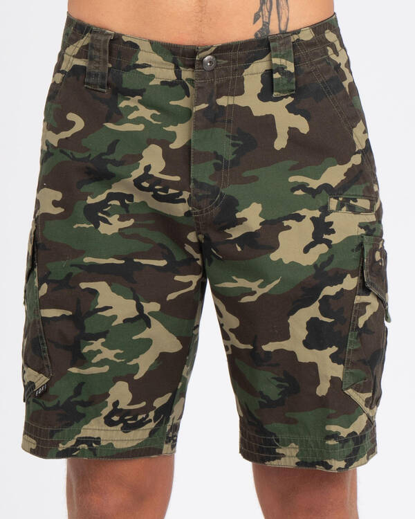 Slambozo Camo Cargo Shorts