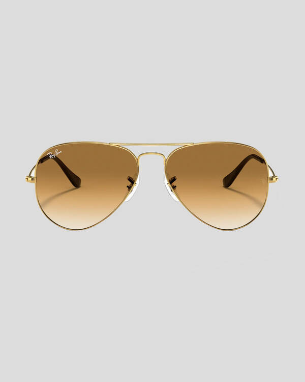 Aviator Large Metal Sunglasses