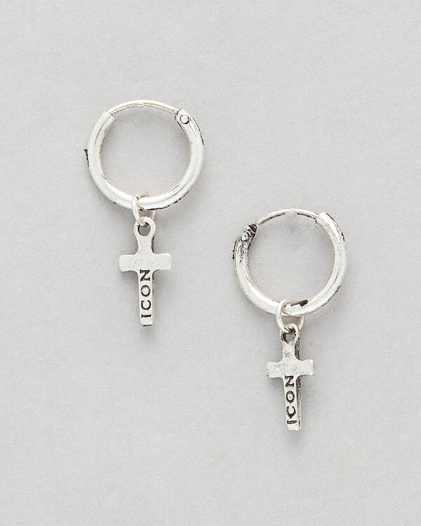 Cross Drop Earrings