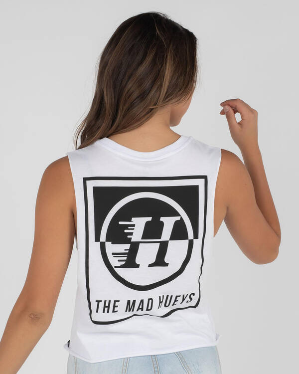 Splitter Muscle Tank Top