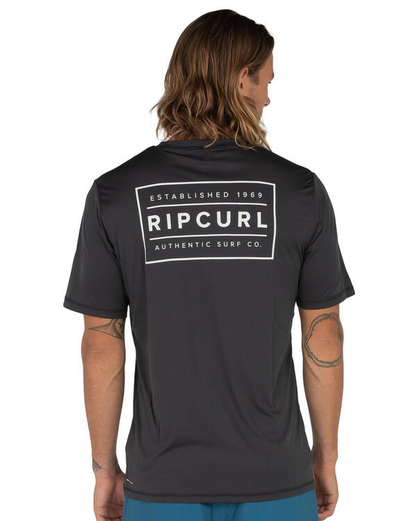 Driven Box Short Sleeve Rash Vest