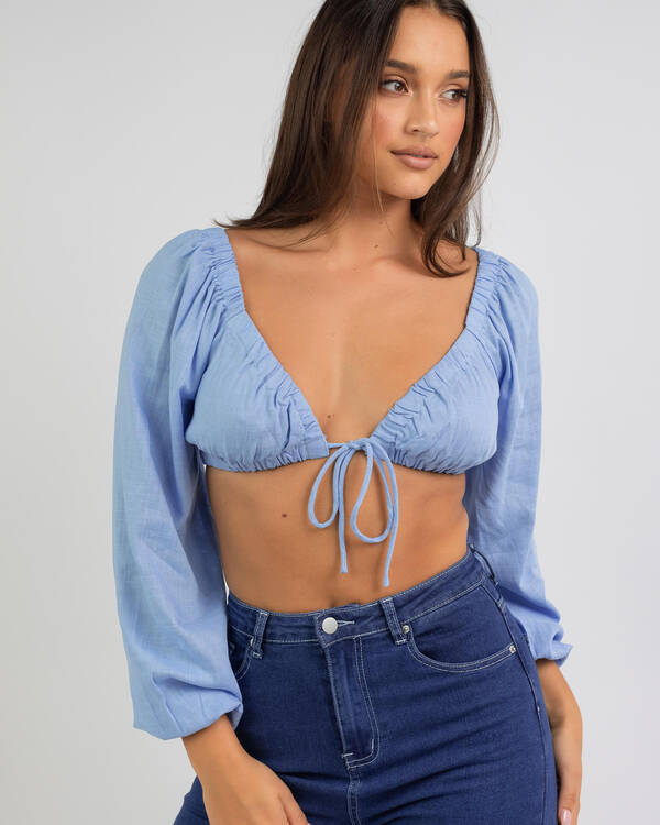 Indigo Top