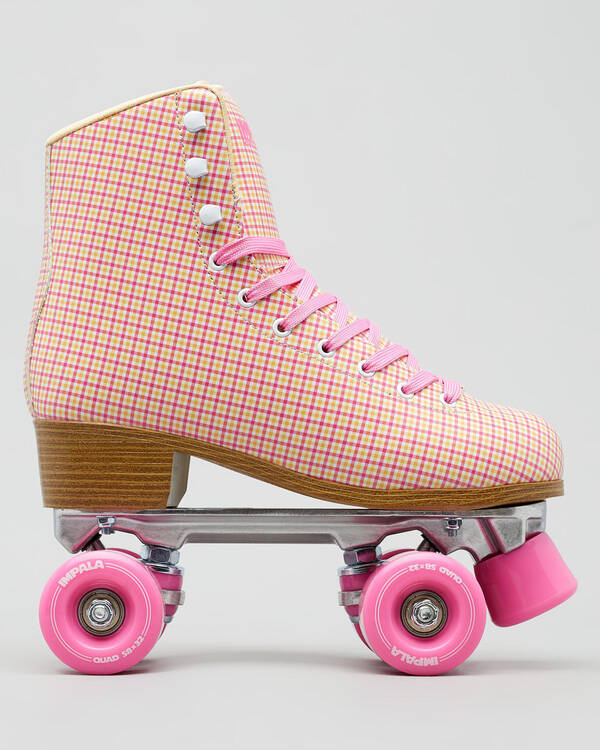 Quad Tartan Rollerskates