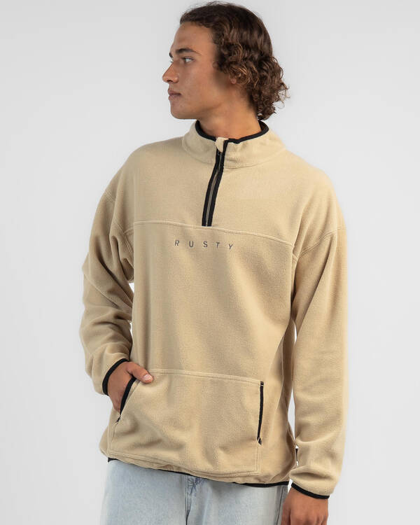 Polarized Quarter Zip Polar Fleece Sweatshirt