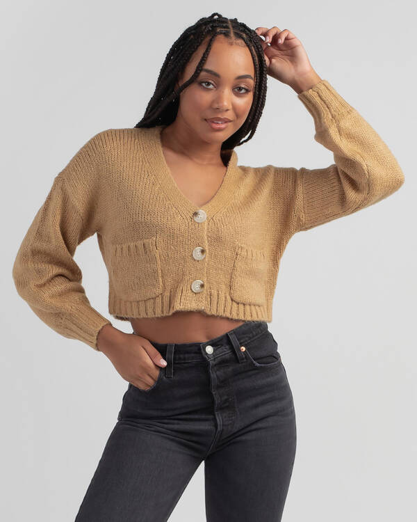 She's On It Knit Cardigan