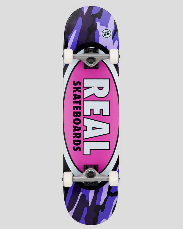 Oval Complete Skateboard